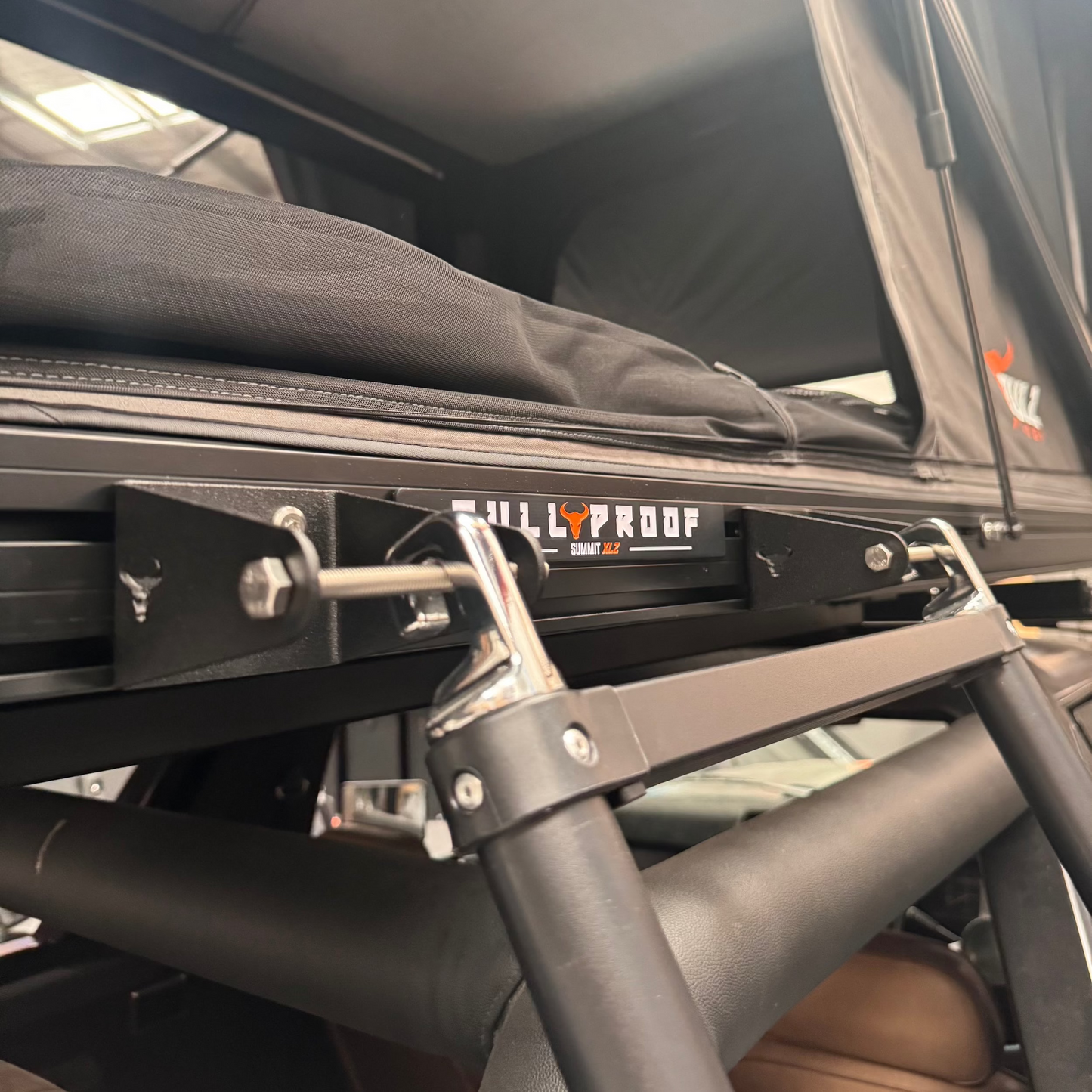Extended Rooftop Tent Ladder Mount Set | Ausmade